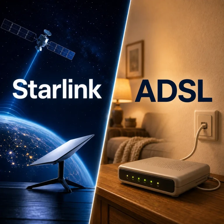 Starlink ou ADSL que choisir avant la fin du cuivre ?