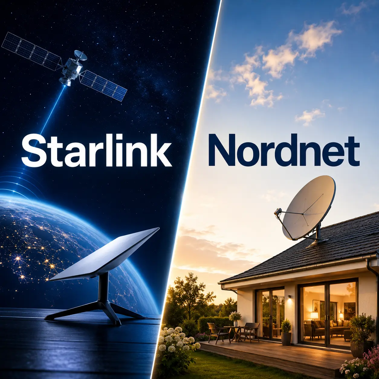 Starlink ou Nordnet quel internet satellite choisir ?